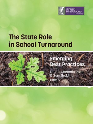 cover image of The State Role in School Turnaround